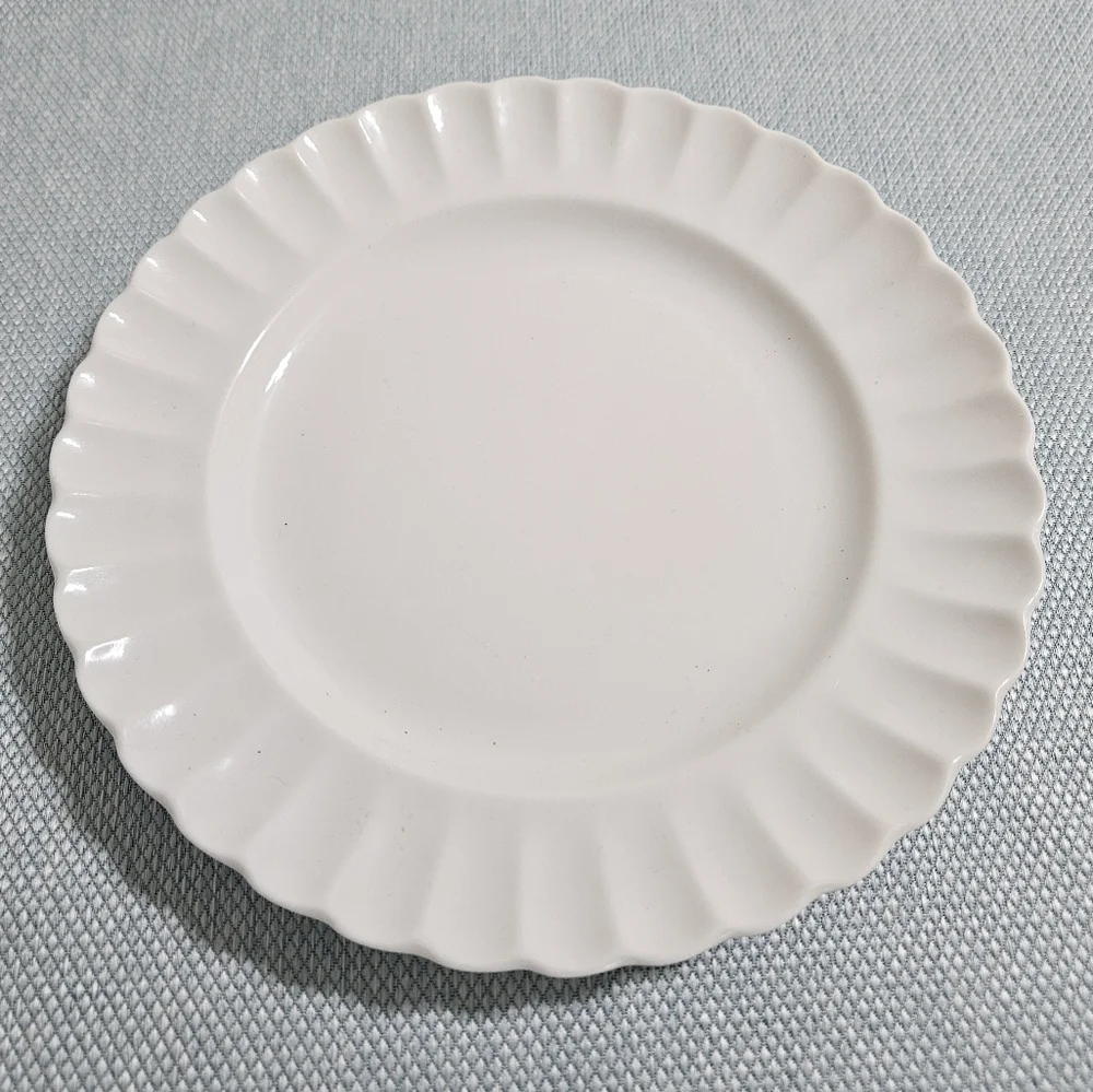 VTG Spode England (2) Chelsea White Salad Plates Discontinued 1985 8‎ Inch White